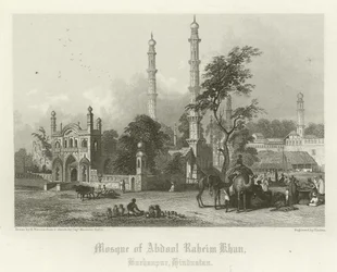 Mosque of Abdul Rahim Khan, Burhanpur, India